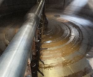 Mash Tun CIP in Balblair Distillery